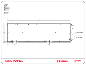 RedGuard RediSuite 12'x40' Open Floor Plan
