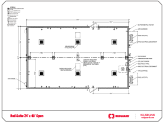 RedGuard RediSuite 24'x40' Open Floor Plan