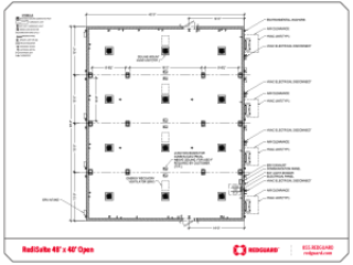 RedGuard RediSuite 48'x40' Open Floor Plan