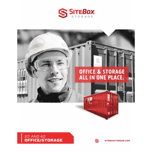 SiteBox Storage Mobile Offices Portable Storage Brochure
