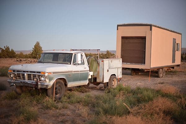 brb truck wooden trailer