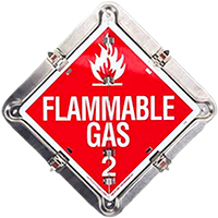 flammable placard flammable placard