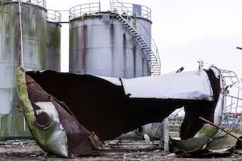 blast-resistant tents may not protect from debris