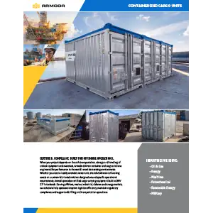 Armoda Containerized Cargo Units