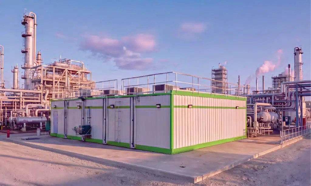 Modular CP2500 operator building at the renewable diesel facility
